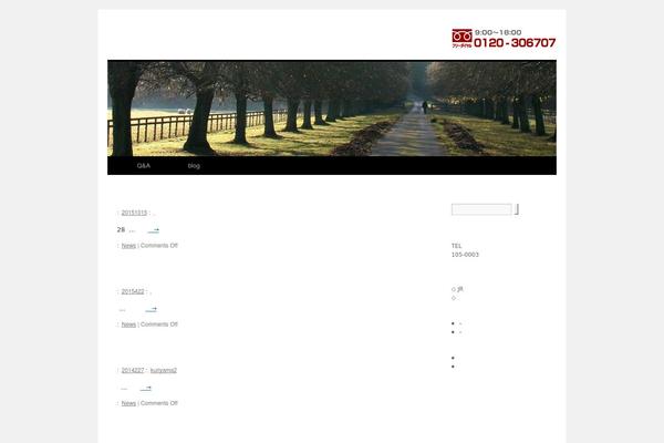 The-thor-child theme site design template sample