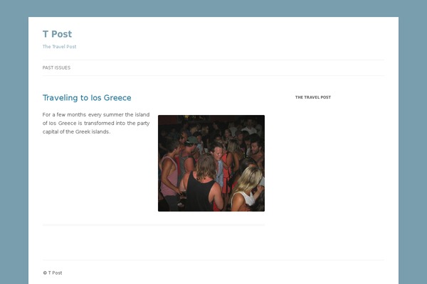 Bard theme site design template sample