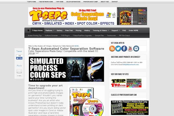 Site using Yet Another Social Media Icon Plugin (YASIP) plugin