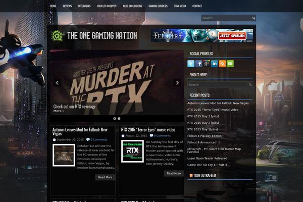 MH Joystick lite theme site design template sample