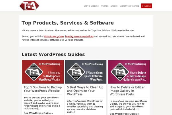 Focusblog theme site design template sample