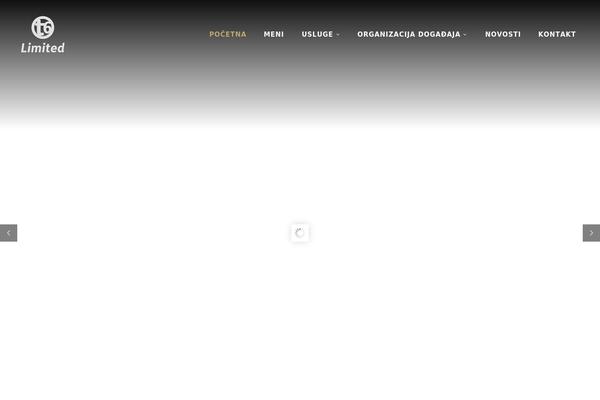 Restorator theme site design template sample