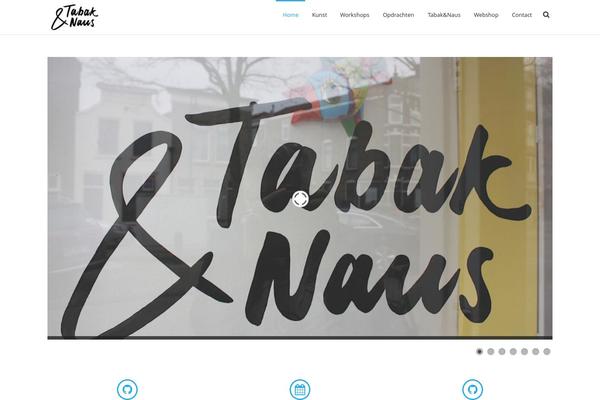 Tiny Forge theme site design template sample