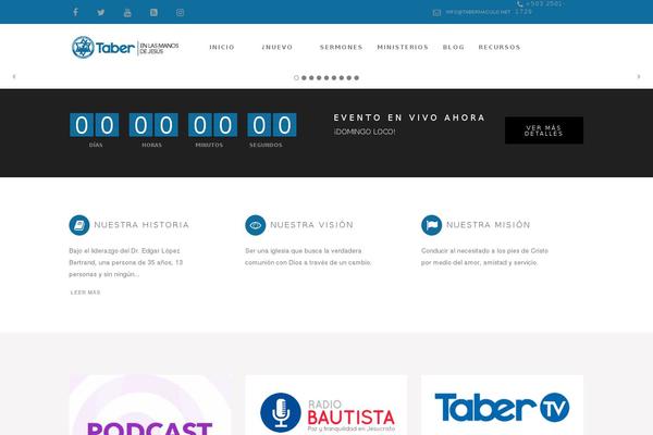 My-religion theme site design template sample
