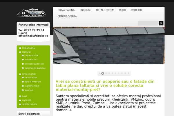 Site using Showcase - Visual Composer Addon plugin