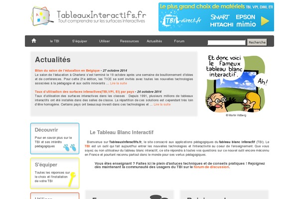 Site using Quick and Easy FAQs plugin