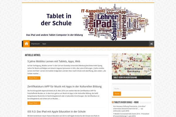 Site using Shariff for WordPress plugin