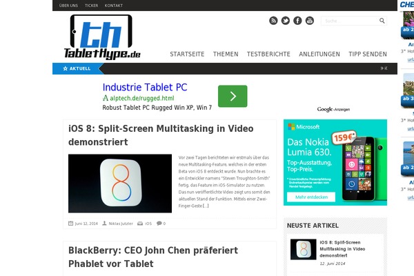Site using Embed-privacy plugin