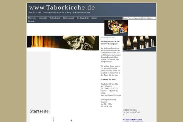 Benzer theme site design template sample