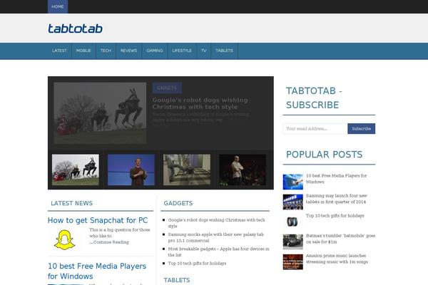 Trendy-news theme site design template sample