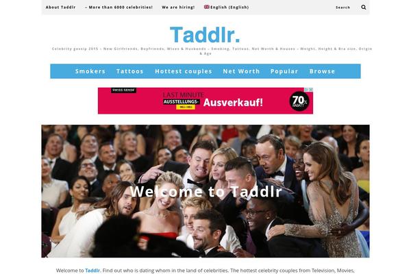 The Fox theme site design template sample