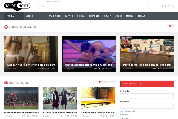 DualShock theme websites examples