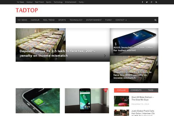 Awaken theme site design template sample