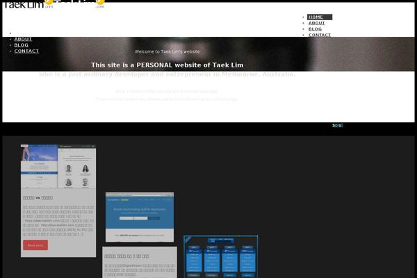 taeklim.com site used Taeklim