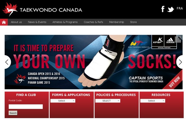 taekwondo-canada.com site used Taekwondo-canada