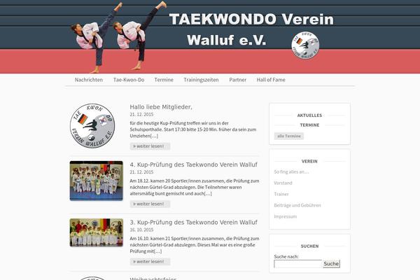 TKD theme websites examples