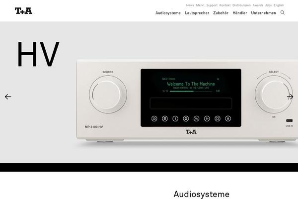 taelektroakustik.de site used Ta