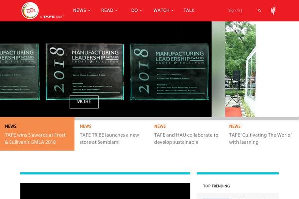 Bitz-child theme site design template sample