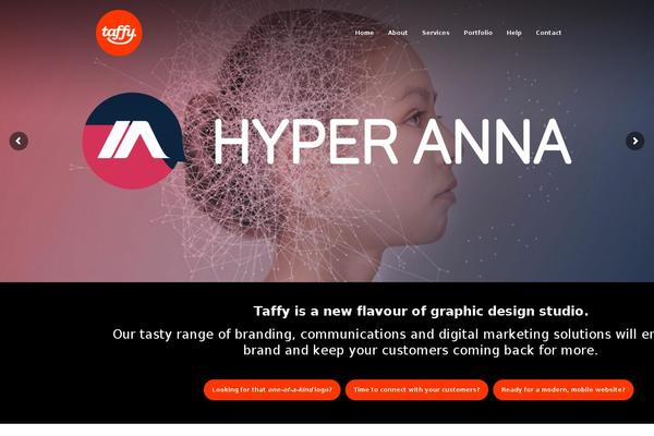 taffydesign.com site used Uncode