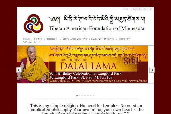 tafm.org site used Construction Light