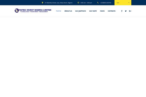 Consulting theme site design template sample