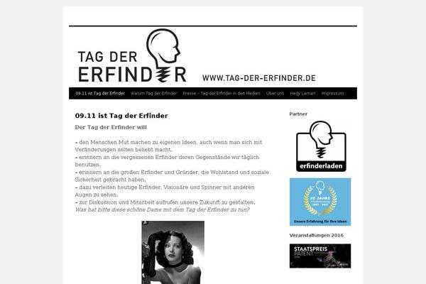 Inspiro theme site design template sample
