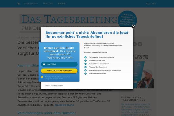 tagesbriefing.de site used Waipoua-child