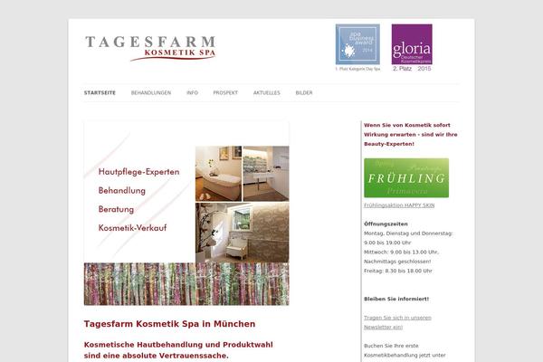 Kendall theme site design template sample