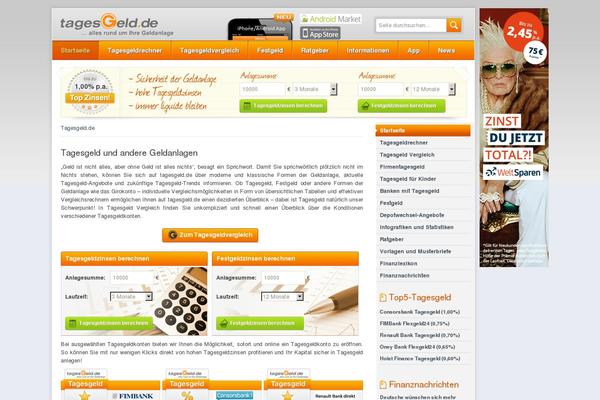 Twentyfourteen Child theme site design template sample