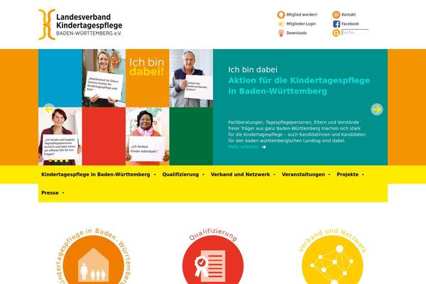 Site using TablePress plugin