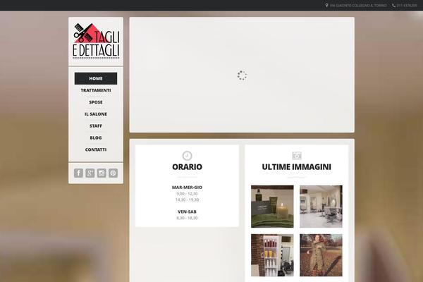 Hudsonwp theme site design template sample