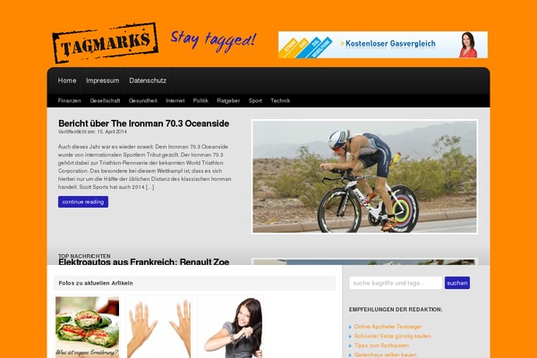 Site using Category Post List Widget plugin