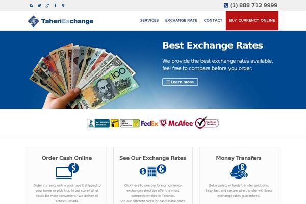 taheri theme websites examples