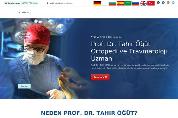 tahirogut.com site used Zelus-by-osetin