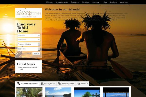 Realhomes Theme theme site design template sample