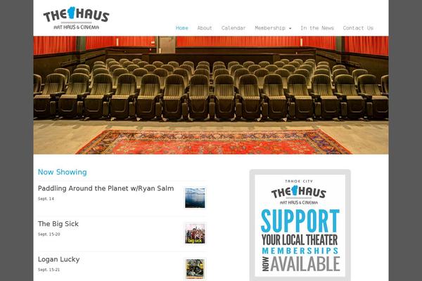 Site using Theater for WordPress plugin