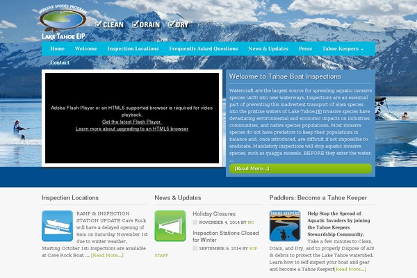 Site using Weather Underground plugin