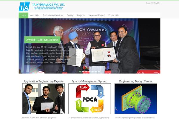 Site using Vertical News Scroller plugin