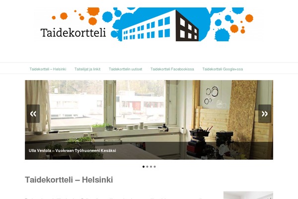 taidekortteli.fi site used Simpleri
