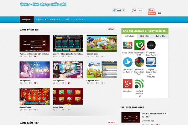 taigamedienthoai WordPress theme, websites list used taigamedienthoai theme taigamedienthoai theme websites examples