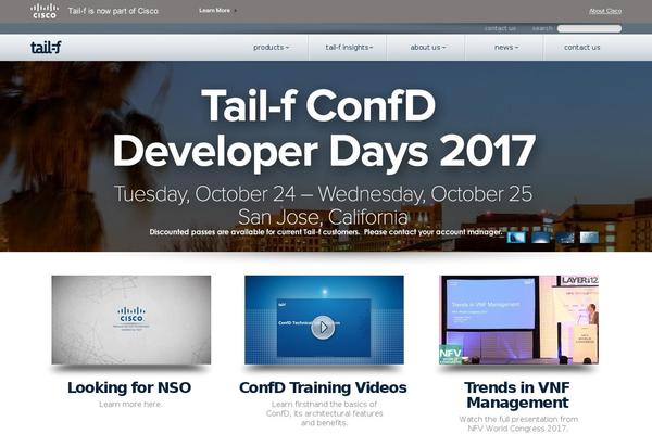 tail-f.com site used Moderna