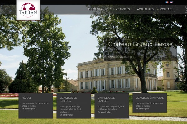 Site using Fancy Gallery plugin