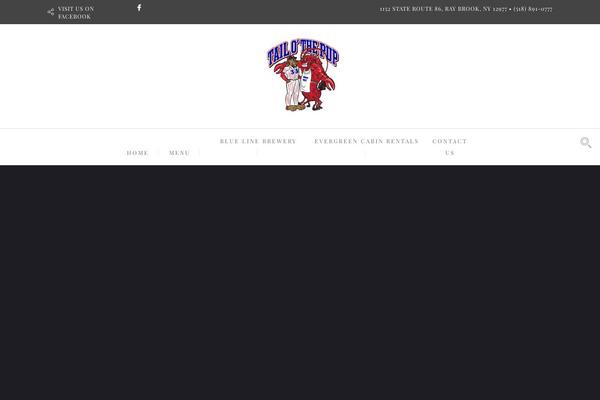 Ristorante theme site design template sample