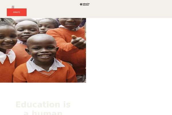 tailoredforeducation.org site used T4e