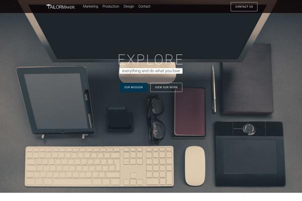 Tesseract WordPress theme, websites list used Tesseract theme Tesseract theme websites examples