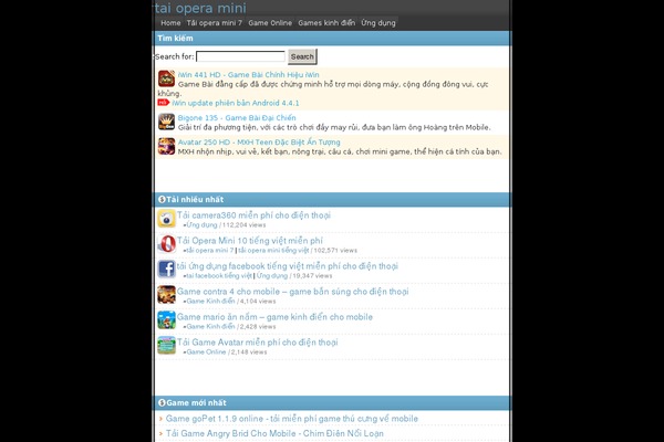 IzMobileBlue theme websites examples