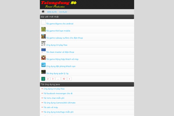 AVBlog theme websites examples