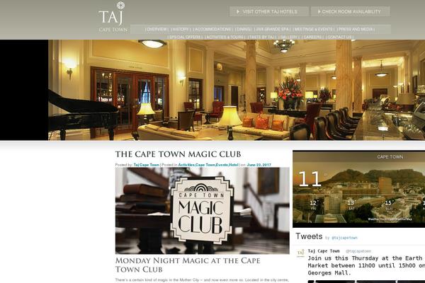 taj theme websites examples
