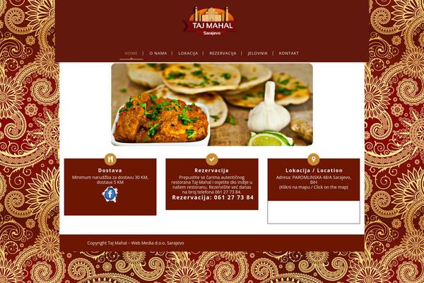 NUVO theme site design template sample