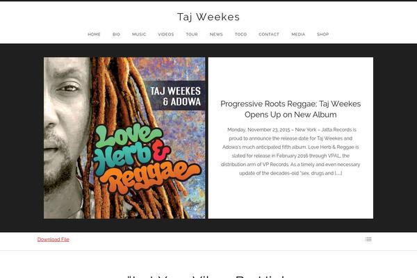 Site using Audiotheme plugin
